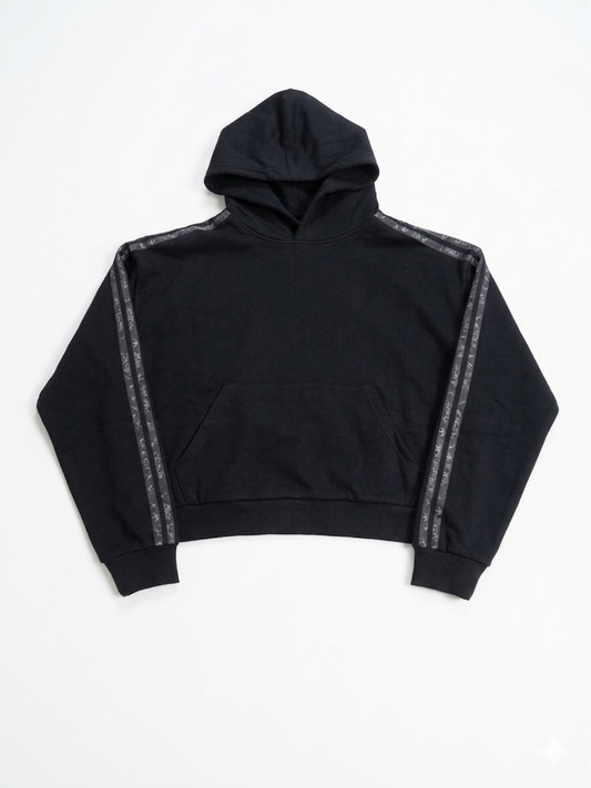Black “Silent Echo” Hoodie